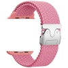 Pasek Beline Woven Nylon Parachute do    Apple Watch 38/40/41mm różowy