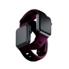 38/40/41/42 mm Mulberry (small) - 3mk Silicone Watch Strap for Apple