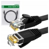 Płaski kabel sieciowy UGREEN NW102 Ethernet RJ45, Cat.6, UTP, 0.5m (czarny)