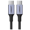 Kabel USB-C do USB-C Ugreen US316, 100W, 5A 0.5m (czarny)