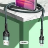 USAMS Kabel pleciony U55 2A micro USB1szt. for set U55 zielony/green 1m SJ450USBSG02 (US-SJ450)
