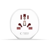 TECH-PROTECT UNIVERSAL TRAVEL ADAPTER FROM EU WHITE