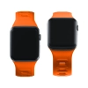 38/40/41/42 mm Orange (small) - 3mk Silicone Watch Strap for Apple