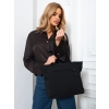 Torebka shopper bag torba damska duża czarna na ramię shopperka a4 PETERSON