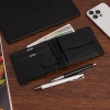 Duży portfel męski z systemem RFID Bellugio - black