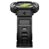 Pasek Spigen Rugged Armor Pro na Samsung Galaxy Watch 8 44 mm - czarny mat