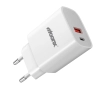 MOONX ładowarka sieciowa MC04 PD 20W 1xUSB-C + 1xUSB QC3.0 + kabel USB-C - USB-C Biały