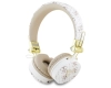 Guess słuchawki nauszne Bluetooth ENC    GUBH70E4PTMH biały/white 4G Triangle Round Shape