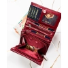 PTN portfel skórzany PTN RD-02-NGV-9585 Burgundy