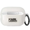 Karl Lagerfeld KLAP2HNIKTCT Airpods Pro 2 (2022/2023) cover transparent  Ikonik Karl Lagerfeld