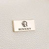 Kosmetyczka damska Rovicky kremowa elegancka na prezent