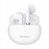 MCDODO SŁUCHAWKI BEZPRZEWODOWE DOUSZNE BLUETOOTH 5 Z MIKROFONEM ETUI BIAŁE