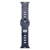 38/40/41/42 mm Gray (small) - 3mk Silicone Watch Strap for Apple