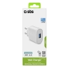 Ładowarka sieciowa SBS TETR1USB2AWFAST 10W USB-A - biała
