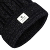 Czapka PTN elegancka black stylowa do codziennego noszenia