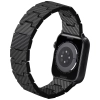 Pasek PITAKA Carbon Fiber Retro do Apple Watch 1/2/3/4/5/6/7/8/9/10/11/SE/SE 3/Ultra/Ultra 2/Ultra 3 czarno szary