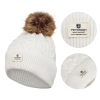 Czapka PTN HAT-06 biała elegancka do codziennego noszenia