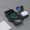 MCDODO STACJA DOKUJĄCA ŁADOWARKA INDUKCYJNA 3W1 DO IPHONE AIRPODS WATCH 15W