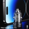 USAMS Ład. sam. C35 USB+USB-C 45WFast Charge fioletowy/purple CC175CC02 (US-CC175)