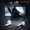 MCDODO SŁUCHAWKI BEZPRZEWODOWE DOUSZNE BLUETOOTH 5 Z MIKROFONEM ETUI RÓŻOWE