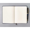 Notes dziennik planer B6 Peterson elegancki twarda okładka z zakładką gumką