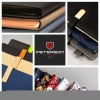 Notes notatnik planer organizer z gumką elegancki w linie B5 Peterson