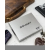 Skórzane etui na karty i dokumenty Rovicky RFID brąz