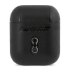 Ferrari FESA2LEBK AirPods 1/2 coverczarny/black On Track Leather