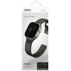 UNIQ pasek Stride Apple Watch Series1/2/3/4/5/6/7/8/9/SE/SE2/Ultra/Ultra 2 42/44/45/49mm FKM Rubber Strap ciemnozielony/moss green