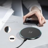 Ładowarka indukcyjna Wozinsky WLI-01Y 15W Qi z kablem USB-C - czarny