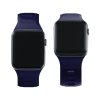 38/40/41/42 mm Ocean Blue (small) - 3mk Silicone Watch Strap for Apple