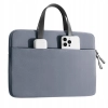 INNOSTYLE DAMSKA TORBA NA LAPTOPA 13 14 WODOODPORNA CARRYLITE SLIM SZARA