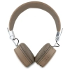 Guess słuchawki nauszne Bluetooth ENC    GUBH70PGTSPSW brązowy/brown Grained Classic Round Shape