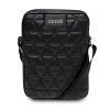 Guess Torba GUTB10QLBK 10 czarna/blackQuilted Tablet Bag