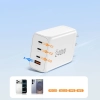 TECH-PROTECT NC240W-GAN 4-PORT NETWORK CHARGER PD 240W / QC3.0 WHITE