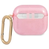 Guess GUA3UCG4GP AirPods 3 coverróżowy/pink Glitter Collection