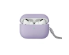 UNIQ etui Lino AirPods Pro 2 genSilicone (2022/2023) liliowy/lilac lavender