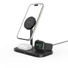 TECH-PROTECT QI15W-A22 3IN1 MAGNETIC MAGSAFE WIRELESS CHARGER BLACK