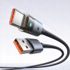 MCDODO KABEL USB-A USB-C SZYBKIE ŁADOWANIE USB TYP C 6A 100W 1M LED CZARNY