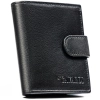 Portfel skórzany męski N0036L-GPL-BL BLACK