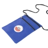 Etui na dokumenty paszportówka na szyję z flagą polski