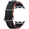 Pasek Samsung Athleisure do Galaxy       Watch8 / Watch8 Classic (S/M) ciemno szary