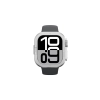 Etui metalowe AMAZINGTHING Titan Pro na Apple Watch 11 46mm aluminiowe - srebrne