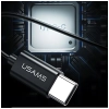 USAMS Słuchawki stereo EP-43 metalUSB-C ciemny zielony/dark green HSEP4302