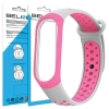 Beline pasek Mi Band 3/4 designróżowo-szary/pink-gray