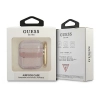 Guess  GUA2HHTSP AirPods 1/2 coverróżowy/pink Strap Collection