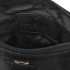 Skórzana torba męska czarna PETERSON® na ramię listonoszka saszetka crossbody
