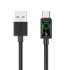 Kabel USAMS U92 18W USB-C do USB-A 1.2m  czarny