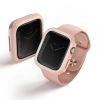 UNIQ etui Moduo Apple Watch Series 4/5/6/7/8/9/SE/SE2 44/45mm różowy-biały/blush-white