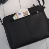 Torebka damska na ramię skórzana klasyczna miejska pojemna
